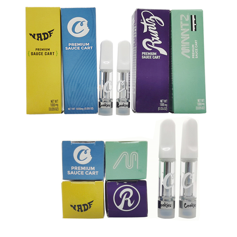 New Cookies Vape Cartridge Packaging 510 Ceramic Cartridges E Cigarettes 0.8ML 1ML Empty Vape Pen Vaporizer Pen Premium Sauce Glass Tank
New Cookies Vape Cartridge Packaging 510 Ceramic Cartridges E Cigarettes 0.8ML 1ML Empty Vape Pen Vaporizer Pen Premium Sauce Glass Tank