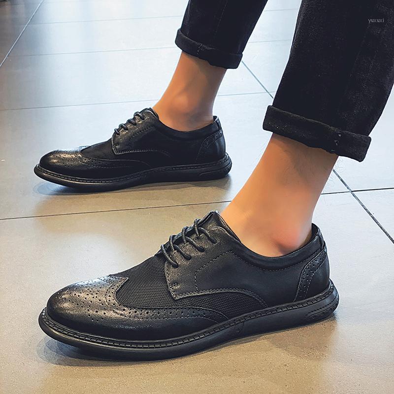 Men Formal Shoes Fashion Leather + mesh Dress Shoes Men summer Brand Business Office lace up Wedding Footwear Men's1, Black
Men Formal Shoes Fashion Leather + mesh Dress Shoes Men summer Brand Business Office lace up Wedding Footwear Men's1, Black