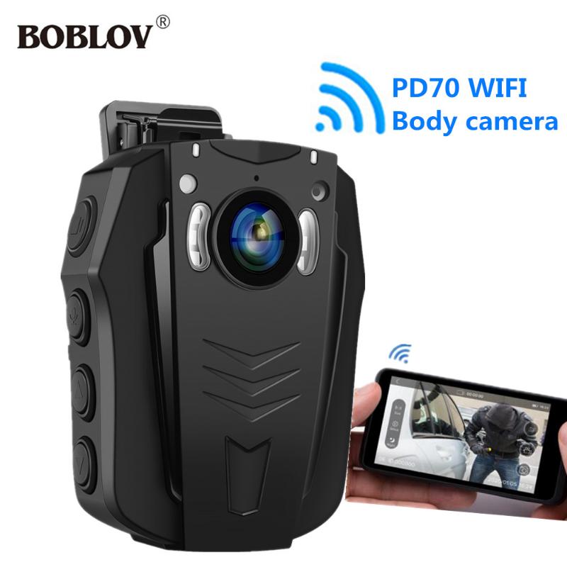 BOBLOV New PD70 1296P Body Camera with Audio Recording Wearable Body Camera built in memory WIFI bodycam
BOBLOV New PD70 1296P Body Camera with Audio Recording Wearable Body Camera built in memory WIFI bodycam