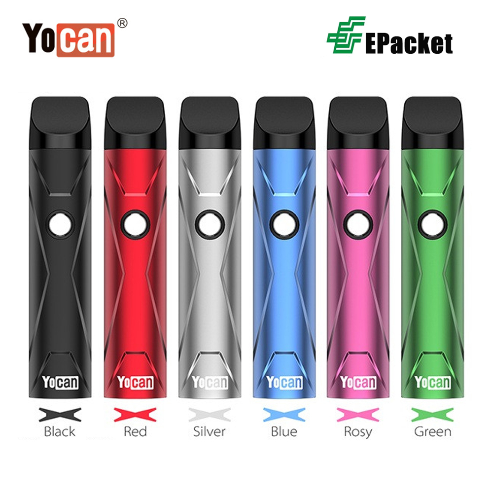 100% Original Authentic Yocan X Pod Kit E Cigarette Starter Kits 500mah Vaporizer 10s Preheat VV Battery QDC technology 6 Colors EPacket, Red
100% Original Authentic Yocan X Pod Kit E Cigarette Starter Kits 500mah Vaporizer 10s Preheat VV Battery QDC technology 6 Colors EPacket, Red