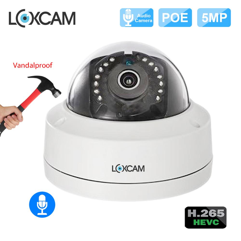 265 5MP SONY Sensor POE IP Camera Audio Sound Security VandalProof Nigh Vision camera Video Surveillance CCTV Camera
265 5MP SONY Sensor POE IP Camera Audio Sound Security VandalProof Nigh Vision camera Video Surveillance CCTV Camera