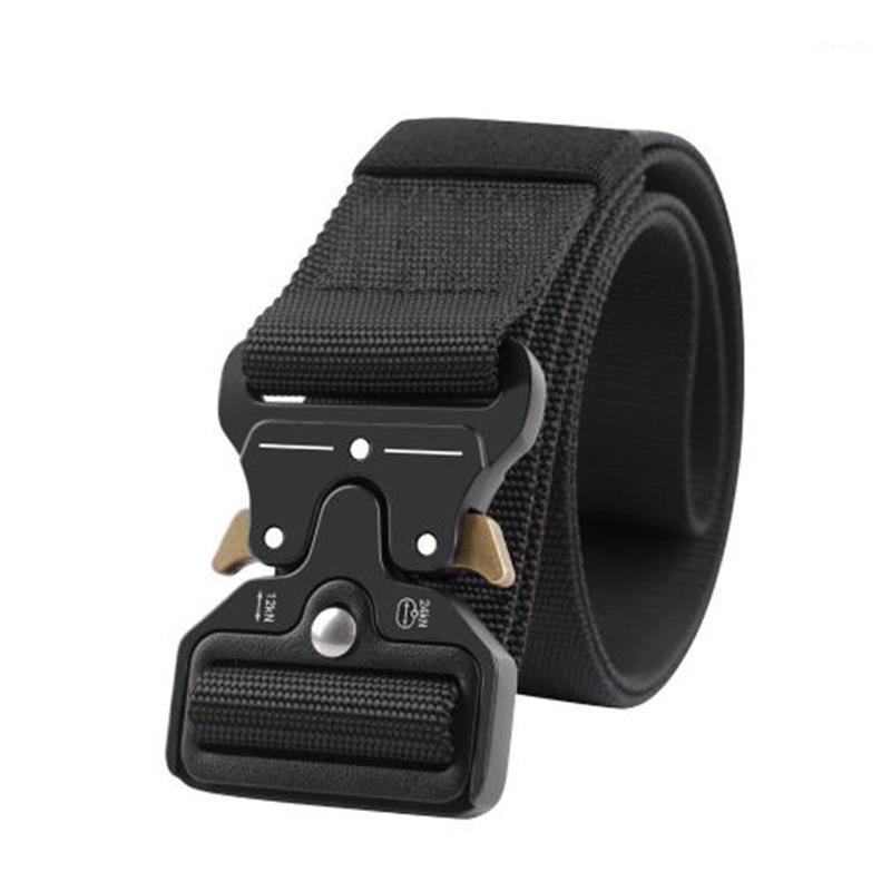 Outdoor Tactical Belt 125CM Big Size Belt Male Tactical Men's Nylon Sports Accessories1, Black
Outdoor Tactical Belt 125CM Big Size Belt Male Tactical Men's Nylon Sports Accessories1, Black