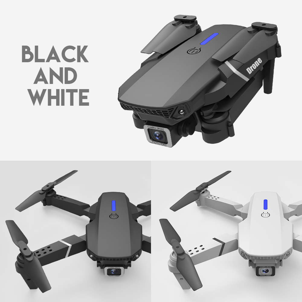 LSRC 2020 new Quadcopter drone E525 HD 4K 1080P camera and WiFi FPV height maintaining RC foldable Quadcopter Dron gift toy, 720p white bag
LSRC 2020 new Quadcopter drone E525 HD 4K 1080P camera and WiFi FPV height maintaining RC foldable Quadcopter Dron gift toy, 720p white bag