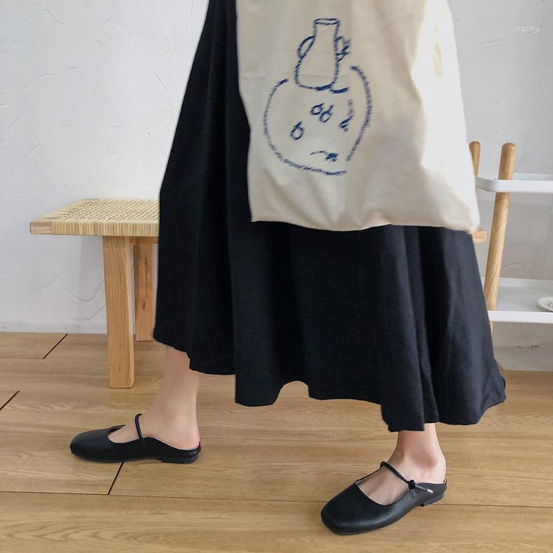 2020 spring and summer net red fairy wind Mary Jane Baotou flat slippers retro square head wild half slippers women1, Grass-green
2020 spring and summer net red fairy wind Mary Jane Baotou flat slippers retro square head wild half slippers women1, Grass-green