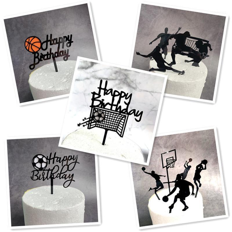 Football Basketball Happy Birthday Acrylic Cake Topper Sports Game Theme Cake Topper Boys Birthday Party Soccer Decorations1
Football Basketball Happy Birthday Acrylic Cake Topper Sports Game Theme Cake Topper Boys Birthday Party Soccer Decorations1