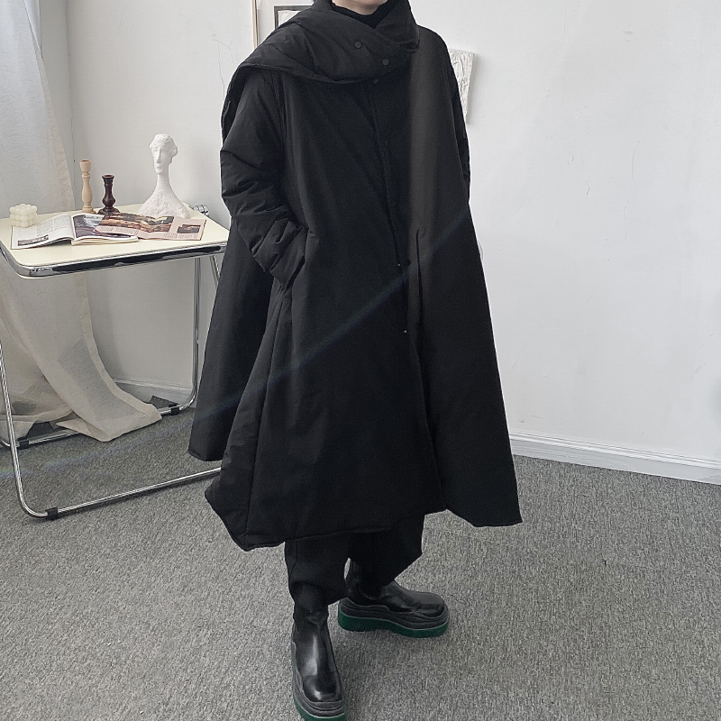 2020 Asymmetrical Men Padded Cotton Men's Japan Streetwear Thick Outerwear Jacket 8v1b, Black
2020 Asymmetrical Men Padded Cotton Men's Japan Streetwear Thick Outerwear Jacket 8v1b, Black