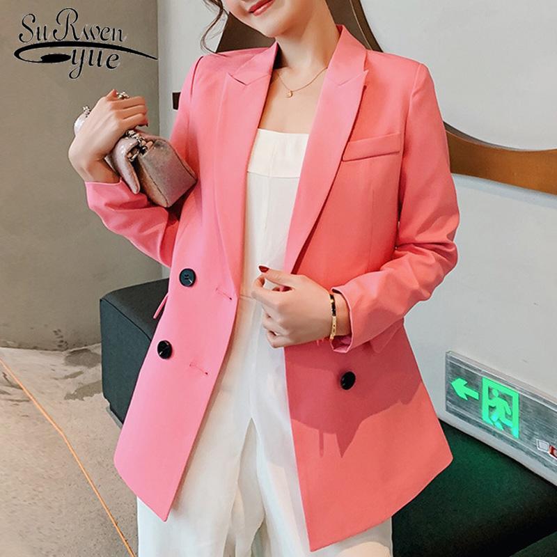 autumn long sleeve jacket women chaquetas mujer 2020 black pink red solid slim office ladies work wear women jacket 5026 80
autumn long sleeve jacket women chaquetas mujer 2020 black pink red solid slim office ladies work wear women jacket 5026 80