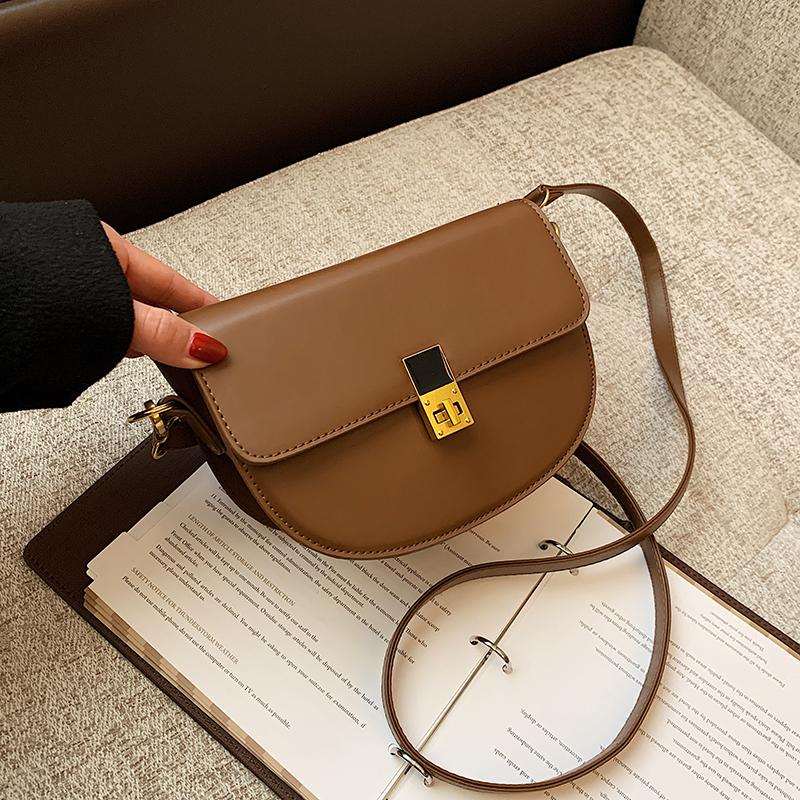 2021 New Fashion Shoulder Women PU Material Hasp Zipper Solid Lady Style Casual Elegant Quality Brand Designer Bag, Brown
2021 New Fashion Shoulder Women PU Material Hasp Zipper Solid Lady Style Casual Elegant Quality Brand Designer Bag, Brown