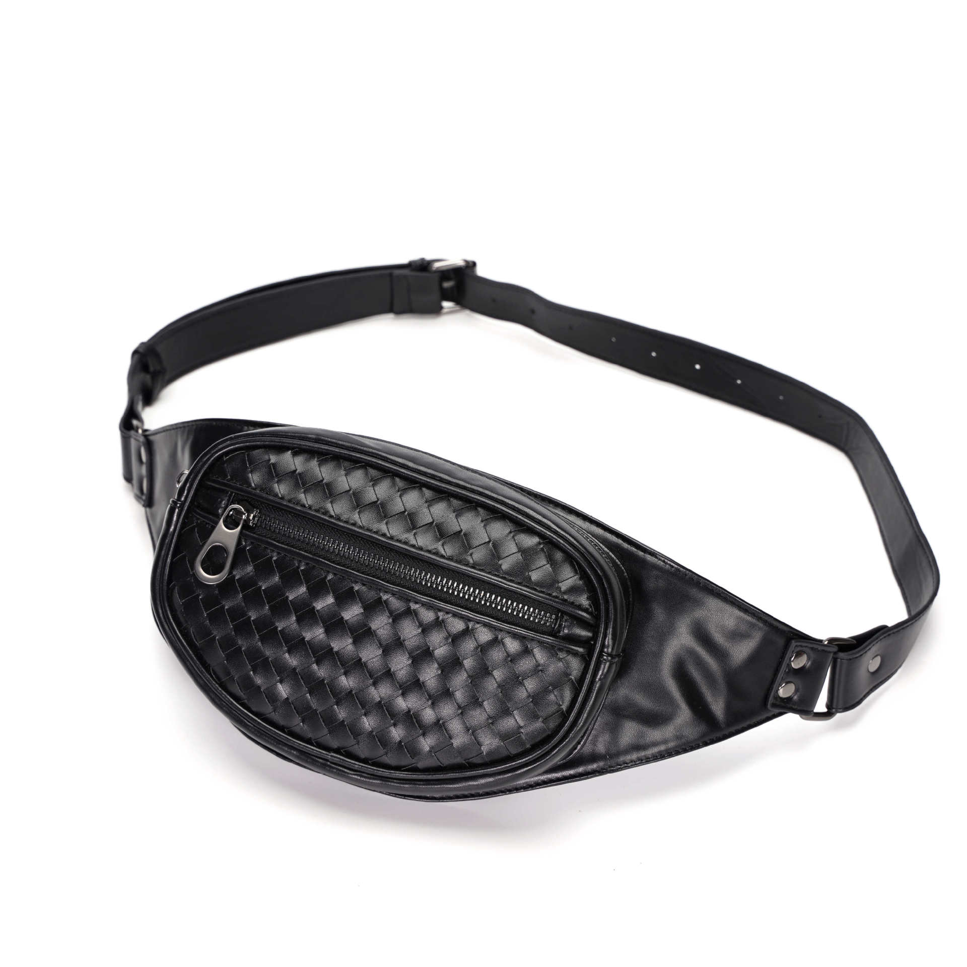 Waist Bag for Women chest bag pu Leather Fanny Pack Phone Pouch Packs Ladies Wide Strap Belt Bag Female Men Crossbody wallets