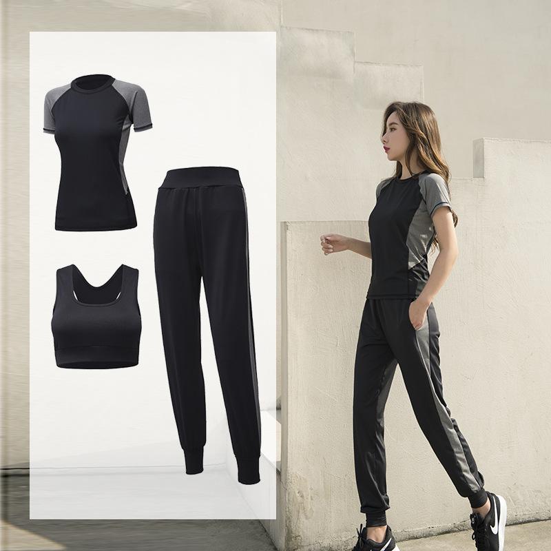 Korean-style Female Yoga Clothes Online Celebrity an Aerobics Sports Slimming Running Morning Run Gym Three-piece Set Installed, Image color
Korean-style Female Yoga Clothes Online Celebrity an Aerobics Sports Slimming Running Morning Run Gym Three-piece Set Installed, Image color