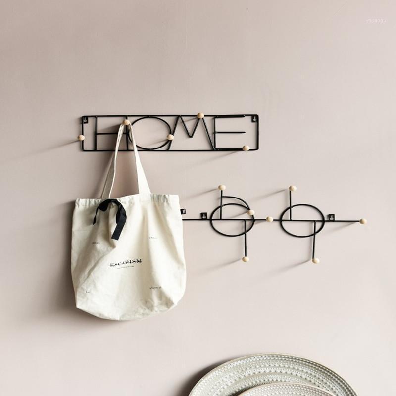 Nordic creative iron key hook wall hanging decoration clothes hook porch back door shelf hangers room accessories coat1 
Nordic creative iron key hook wall hanging decoration clothes hook porch back door shelf hangers room accessories coat1