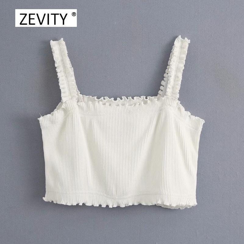 Zevity 2020 New Women agaric lace solid chic short camis tank ladies summer spaghetti strap knitted slim t shirt crop tops T673, As pic t673bb
Zevity 2020 New Women agaric lace solid chic short camis tank ladies summer spaghetti strap knitted slim t shirt crop tops T673, As pic t673bb