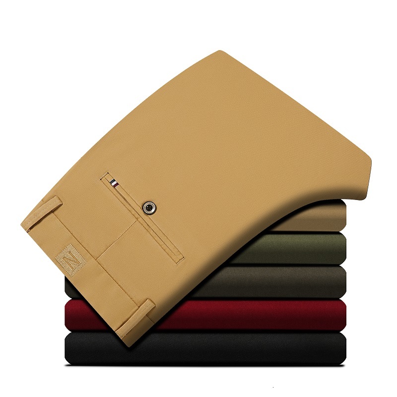 2021 New Spring Summer Men of Classic Casual Cotton Wearing Business Stretch Straight Khaki Adjustment Formal Male Pants Long Pant Work Gl4n, Burgundy.
2021 New Spring Summer Men of Classic Casual Cotton Wearing Business Stretch Straight Khaki Adjustment Formal Male Pants Long Pant Work Gl4n, Burgundy.
