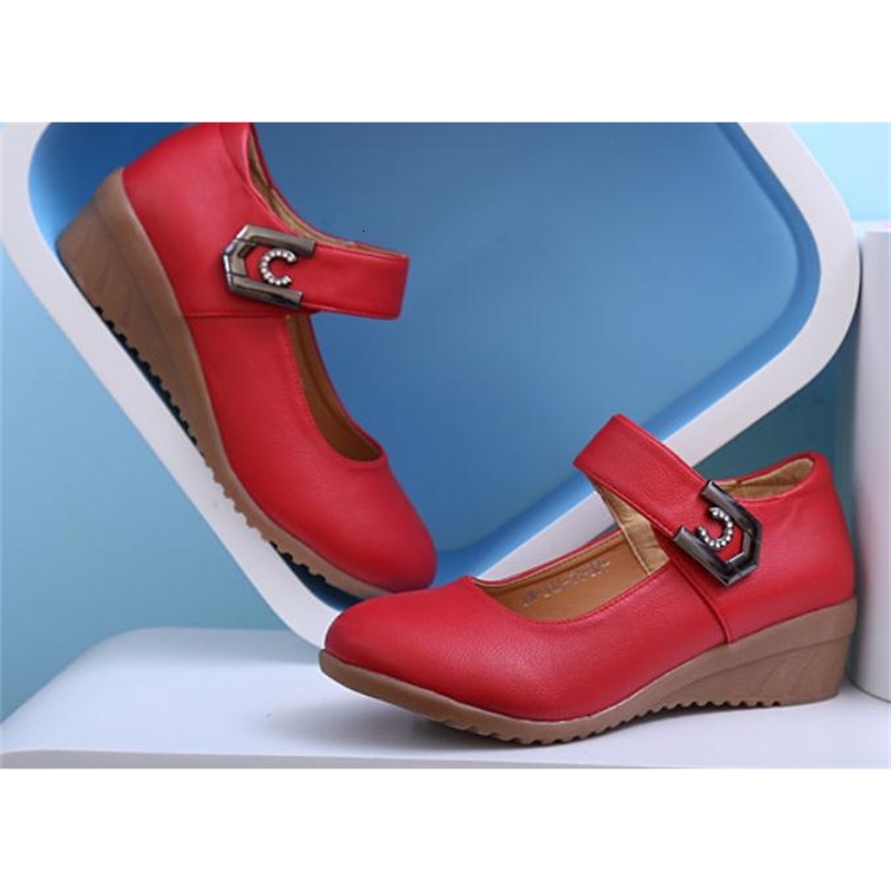 2021 Women's Shoes in Spring and Autumn New Style Slope Heel Round Head @2138 DC1W, Red
2021 Women's Shoes in Spring and Autumn New Style Slope Heel Round Head @2138 DC1W, Red