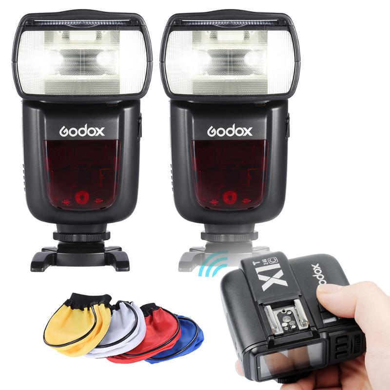 Godox V860II-C E-TTL 1/8000S HSS Master Slave GN60 Speedlite Flash with X1T-CL 1/8000s Flash Trigger for EOS Cameras
Godox V860II-C E-TTL 1/8000S HSS Master Slave GN60 Speedlite Flash with X1T-CL 1/8000s Flash Trigger for EOS Cameras