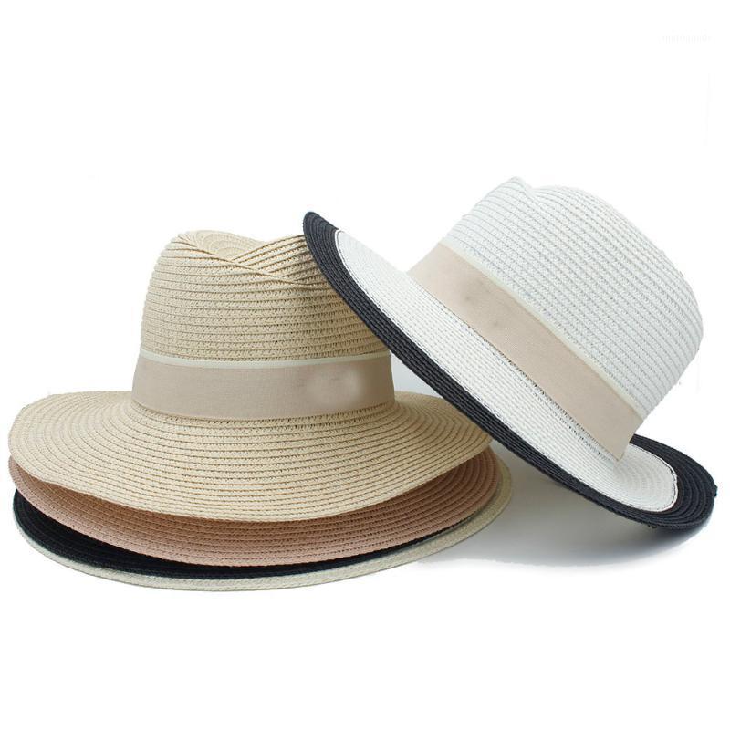 2020 Fashion Summer Women Men Straw Sun Hat Elegant Lady Wide Brim Panama Hat Gentleman Godfather Fedora sunbonnet Beach Cap1, Cream
2020 Fashion Summer Women Men Straw Sun Hat Elegant Lady Wide Brim Panama Hat Gentleman Godfather Fedora sunbonnet Beach Cap1, Cream
