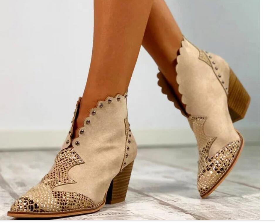 2020 Skin Manna Woman Leather Chunky Wooden High Cowboy Boots Pointed to Women's Shoes 1ney, The picture
2020 Skin Manna Woman Leather Chunky Wooden High Cowboy Boots Pointed to Women's Shoes 1ney, The picture