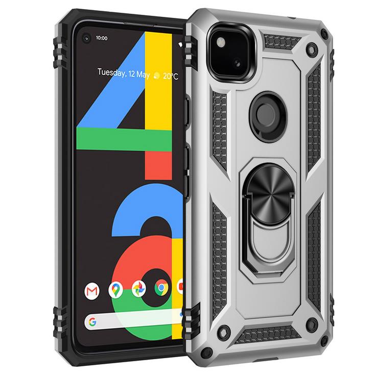 for Google Pixel 4 XL 4A 5 XL Heave Duty Shockproof Rugged Armor Phone Case Kickstand Ring Cover, Red
for Google Pixel 4 XL 4A 5 XL Heave Duty Shockproof Rugged Armor Phone Case Kickstand Ring Cover, Red