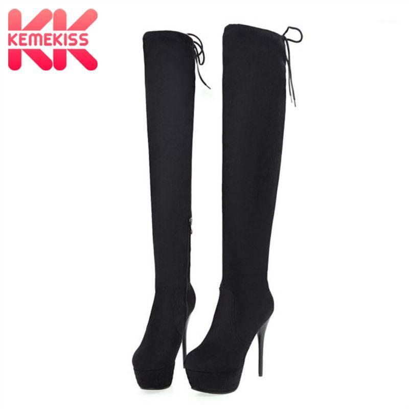 KemeKiss Thigh High Boots Women Super High Heels 14cm Winter Sexy Platform Shoes Women Zipper Warm Fur Long Boots Size 32-431, Red
KemeKiss Thigh High Boots Women Super High Heels 14cm Winter Sexy Platform Shoes Women Zipper Warm Fur Long Boots Size 32-431, Red