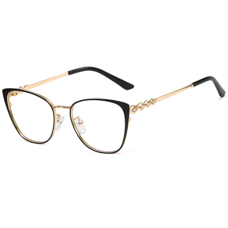 Veshion Gold Metal Glasses Anti Blue Light Rhinestones Optical Computer Eyeglasses for Women Pink Hot-selling Clear Lens
Veshion Gold Metal Glasses Anti Blue Light Rhinestones Optical Computer Eyeglasses for Women Pink Hot-selling Clear Lens
