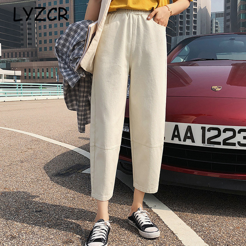 Loose Joggers Cargo Harem Pants Women Plus Size Cotton Women's Harem Boyfriend Pants For Women Pencil Sweatpants Large Size T200516