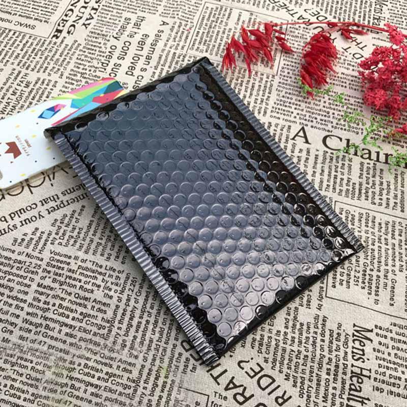 High Fashion Black Foil Bubble Mailers self Seal Mailing Bag Padded Envelope Shockproof Shipping Packaging Bag Storage Organizer1
High Fashion Black Foil Bubble Mailers self Seal Mailing Bag Padded Envelope Shockproof Shipping Packaging Bag Storage Organizer1