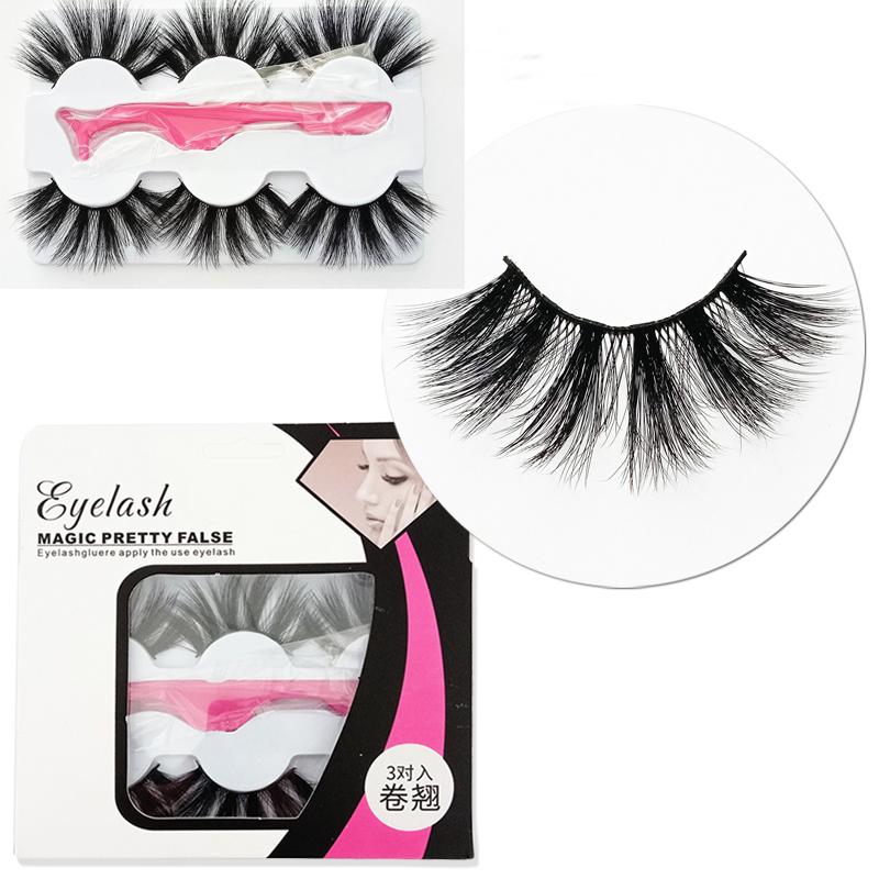 NEW 25mm Eyelashes Thick 3D Faux Mink Eyelashes Natural Long False Hand Made Fake Lashes Eye Extension cilios
NEW 25mm Eyelashes Thick 3D Faux Mink Eyelashes Natural Long False Hand Made Fake Lashes Eye Extension cilios