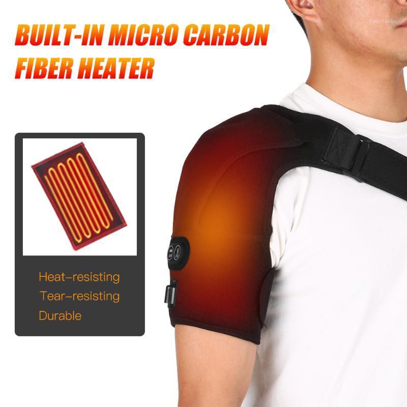 Portable Massaging Heated Shoulder Wrap Brace Heating Infrared Pad Strap Shoulder Compression Sleeve with UK/US/EU Adapter Hot1, Uk adapter
Portable Massaging Heated Shoulder Wrap Brace Heating Infrared Pad Strap Shoulder Compression Sleeve with UK/US/EU Adapter Hot1, Uk adapter