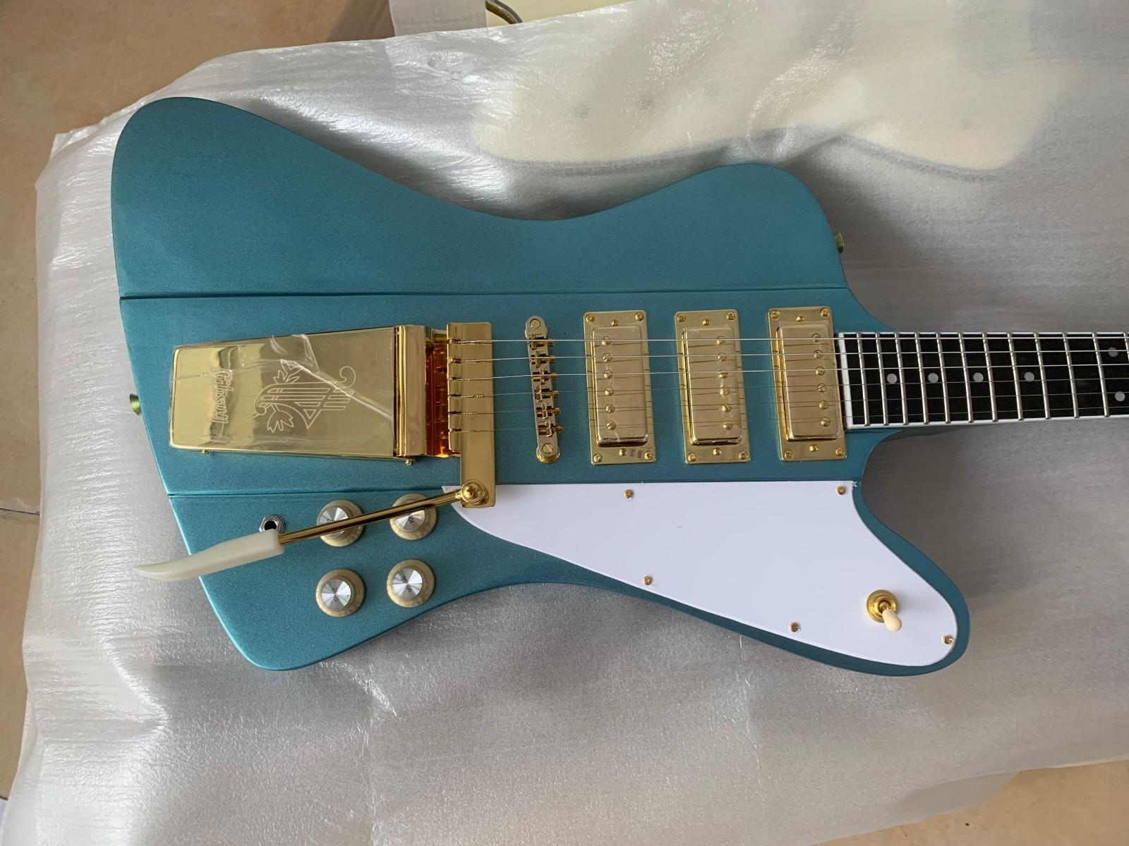 Wholesale custom Firebird electric guitar with long Verson Maestro tremolo, ebony fretboard, Firebird guitar, free shipping
Wholesale custom Firebird electric guitar with long Verson Maestro tremolo, ebony fretboard, Firebird guitar, free shipping