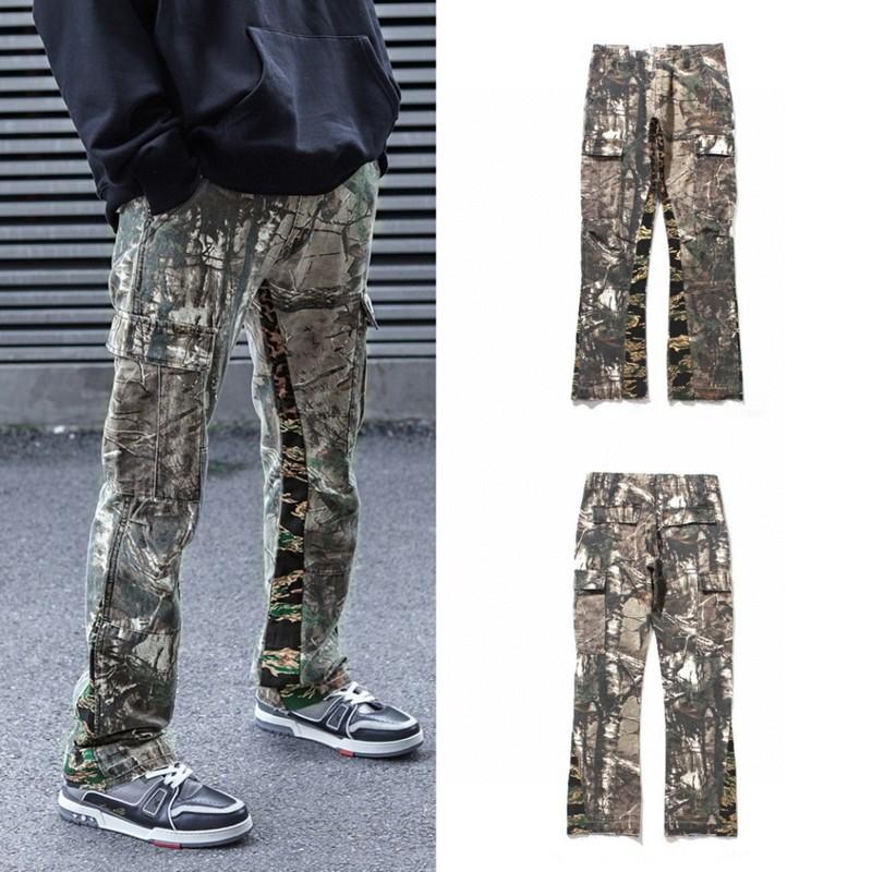Men' Jeans 2021 Gallery Dept Camouflage Patchwork Pants Men Women Couples Wide Leg High Street Hip-hop Loose Fit 
Men' Jeans 2021 Gallery Dept Camouflage Patchwork Pants Men Women Couples Wide Leg High Street Hip-hop Loose Fit