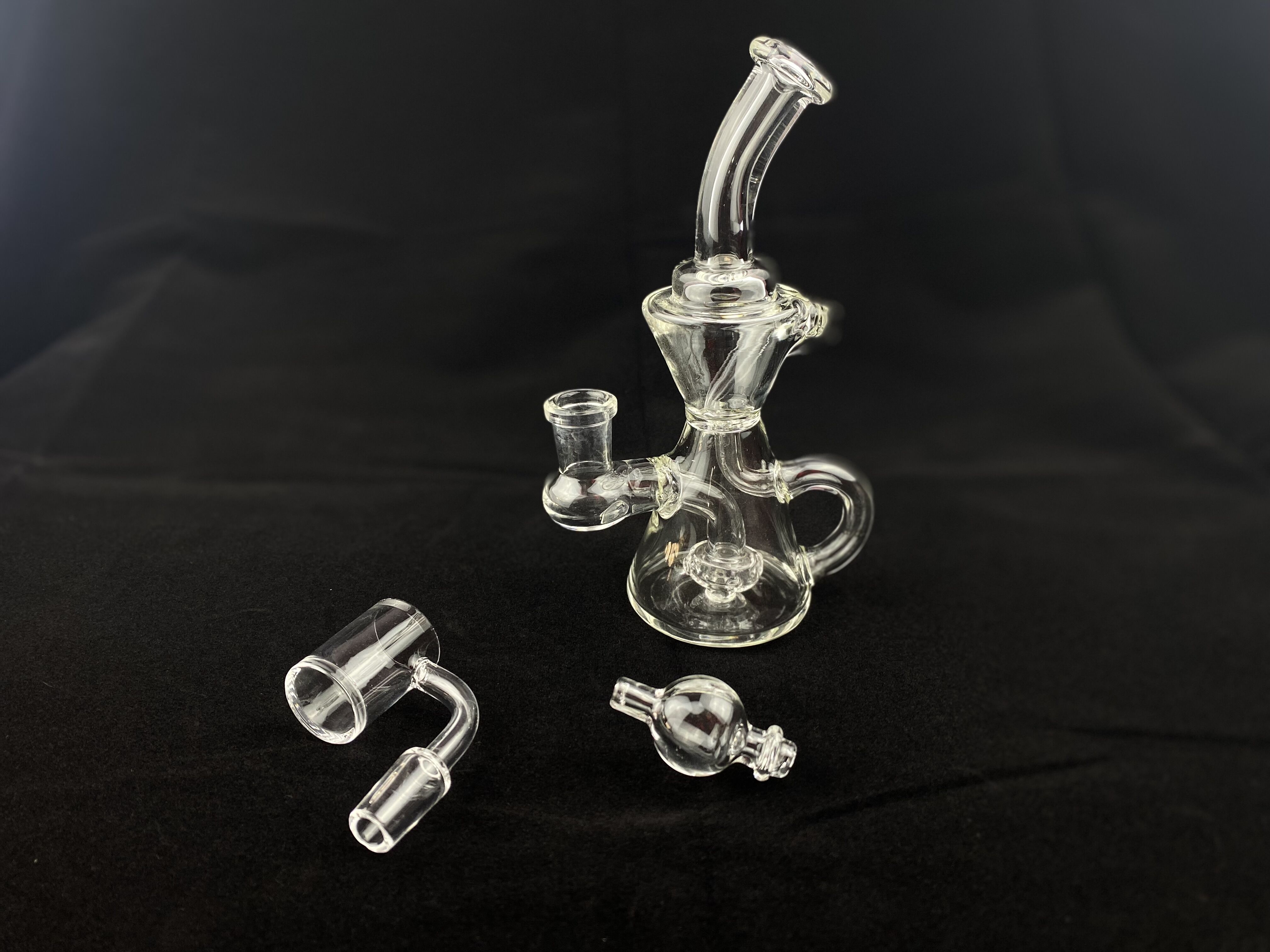 Bong Klein Dab Rig Glass Klein Oil Rigs Recycler Smoking water pipe Clear joint size 14.4mm
Bong Klein Dab Rig Glass Klein Oil Rigs Recycler Smoking water pipe Clear joint size 14.4mm