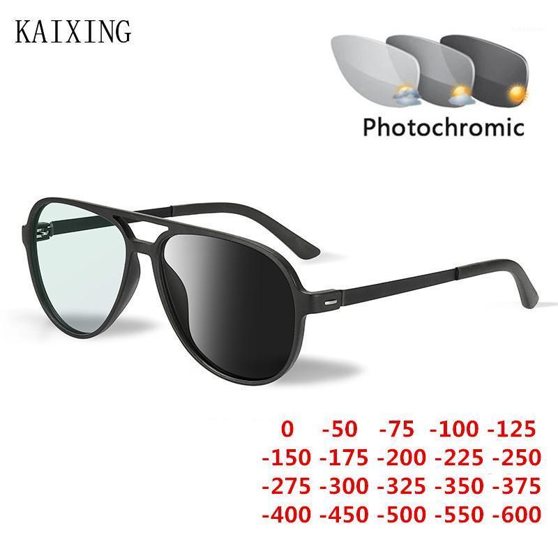 KAIXING Nearsighted Eyeglasses Men Student Screwless Design Pilot Photochromic Myopia Glasses Women Prescription 0.5 To -6.01
KAIXING Nearsighted Eyeglasses Men Student Screwless Design Pilot Photochromic Myopia Glasses Women Prescription 0.5 To -6.01