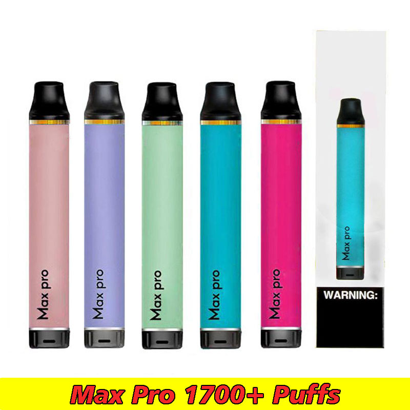 Max Pro Disposable Pod Device Kit 1700 Puffs Prefilled Cartridges Vape Pen disposable e cigarettes
Max Pro Disposable Pod Device Kit 1700 Puffs Prefilled Cartridges Vape Pen disposable e cigarettes