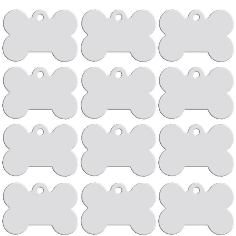100 Pcs/lot Aluminum Pet Id Tag Bone Shape Double Sided Custom Engraved Dog Cat Pet Name Phone Number Id Tag Charm Pers qylrTY
100 Pcs/lot Aluminum Pet Id Tag Bone Shape Double Sided Custom Engraved Dog Cat Pet Name Phone Number Id Tag Charm Pers qylrTY