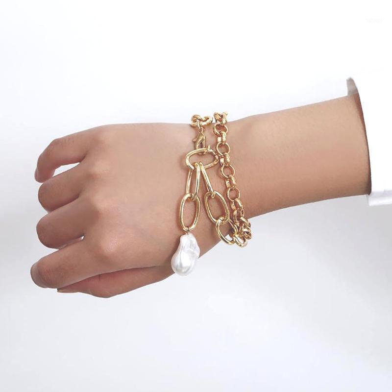 New irregular pearl thick chain ladies bracelet 2020 fashion personality jewelry for girls gift factory direct sales1
New irregular pearl thick chain ladies bracelet 2020 fashion personality jewelry for girls gift factory direct sales1
