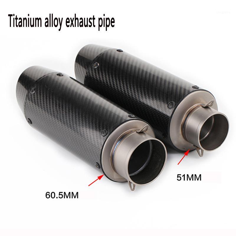 51mm 60mm Universal Motorcycle Titanium Alloy/Carbon Fiber Exhaust Pipe Muffler GP Racing Tube Project For ninja 650 gsr 6001
51mm 60mm Universal Motorcycle Titanium Alloy/Carbon Fiber Exhaust Pipe Muffler GP Racing Tube Project For ninja 650 gsr 6001