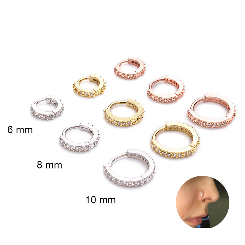 Februaryfrost Brand 1Pcs Fashion Crystals Nose Ring Vintage Rhinestone Nose Hoop Rings for Women Men Piercing Clip Gift Hip Hop Body Jewelry
Februaryfrost Brand 1Pcs Fashion Crystals Nose Ring Vintage Rhinestone Nose Hoop Rings for Women Men Piercing Clip Gift Hip Hop Body Jewelry