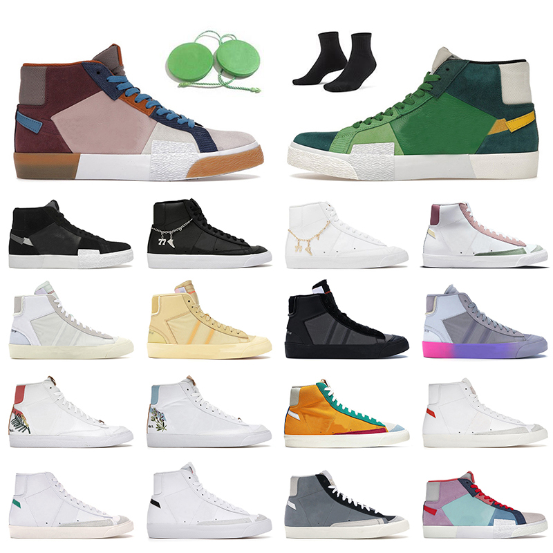 Fashion 2022 Women Mens Designer Casual Shoes Zooms Blazer Mid Premium SB Mosaic Pack Green Black Grey Brown 77 Vintage LX Lucky Charms White Black Trainers Sneakers, A15 mosaic green 36-45
Fashion 2022 Women Mens Designer Casual Shoes Zooms Blazer Mid Premium SB Mosaic Pack Green Black Grey Brown 77 Vintage LX Lucky Charms White Black Trainers Sneakers, A15 mosaic green 36-45