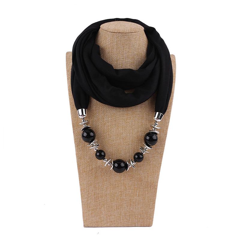 New Bead Pendant Necklace Scarf Head Scarves Solid Color Jewelry Women Foulard Female Accessories Muslim Hijab Scarf
New Bead Pendant Necklace Scarf Head Scarves Solid Color Jewelry Women Foulard Female Accessories Muslim Hijab Scarf