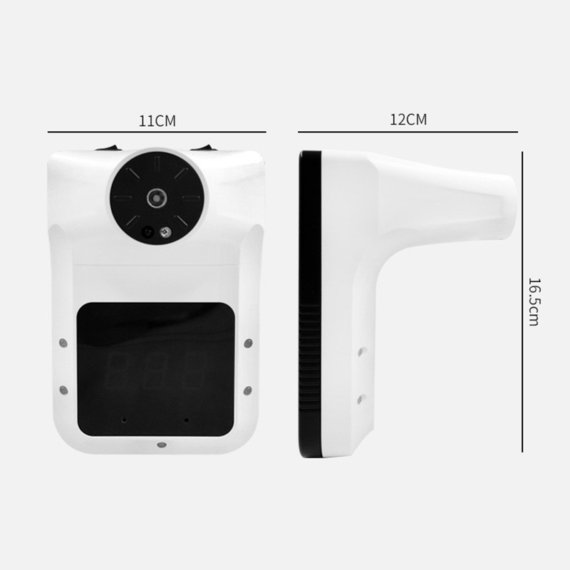 Q3 Non-contact Infrared Thermometer Q3 Wall Mounted Digital Thermometer High Precision Automatic Induction Body Temperature Measurement