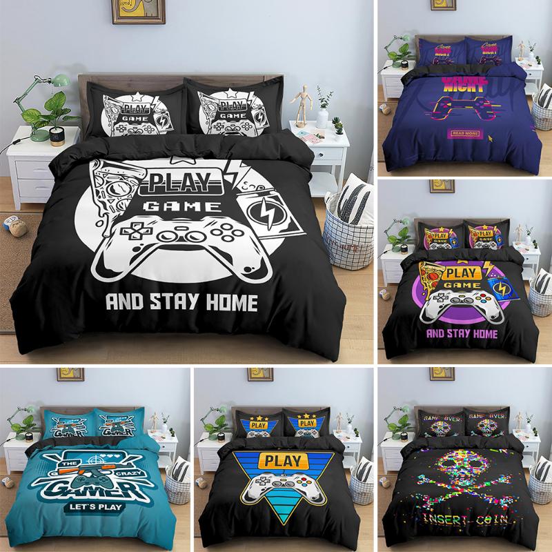 Fashion Bedding Set 2/3pcs 6 Patterns 3d Digital Gamer Printing Duvet Cover Sets 1 Quilt Covers + 1/2 Pillowcases US/EU/AU/UK, Bss887
Fashion Bedding Set 2/3pcs 6 Patterns 3d Digital Gamer Printing Duvet Cover Sets 1 Quilt Covers + 1/2 Pillowcases US/EU/AU/UK, Bss887