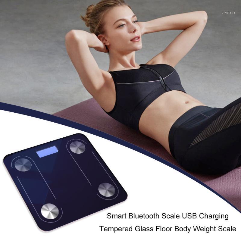 Smart Bluetooth Scale USB Charging Tempered Glass Floor Body Weight Scale Mini Smart Weighing Composition Analyzer1
Smart Bluetooth Scale USB Charging Tempered Glass Floor Body Weight Scale Mini Smart Weighing Composition Analyzer1