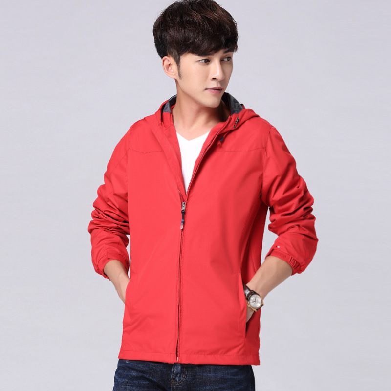 Outdoor Waterproof Jacket Men's Fashion-Thin Type for Spring and Autumn Windproof Coat Waterproof Single Layer Four Seasons Moun, Red
Outdoor Waterproof Jacket Men's Fashion-Thin Type for Spring and Autumn Windproof Coat Waterproof Single Layer Four Seasons Moun, Red