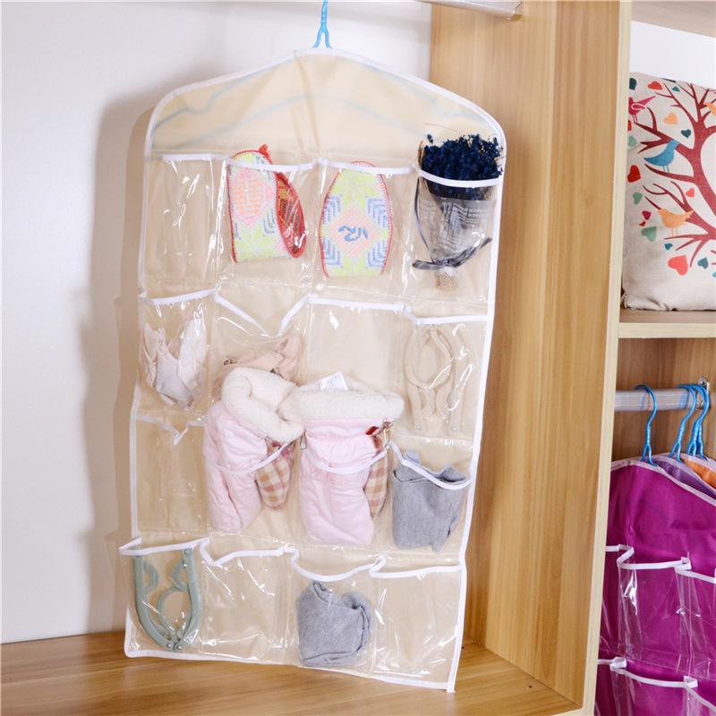 1Pcs Practical Convenient 16 Storage Grid Dress Sundries Hanging Classification Storage Bags Colourful Home Organization Tools
1Pcs Practical Convenient 16 Storage Grid Dress Sundries Hanging Classification Storage Bags Colourful Home Organization Tools