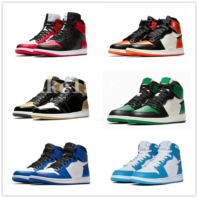 2020 1 1s High OG Mid light smoke grey banned Chicago royal toe Mens Basketball shoes Pale Ivory women court purple Sneaker Trainers, Color 11
2020 1 1s High OG Mid light smoke grey banned Chicago royal toe Mens Basketball shoes Pale Ivory women court purple Sneaker Trainers, Color 11