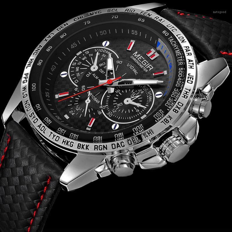 Wristwatches Top Men's Fashion Megir Brand Design Business Army Men Male Clock Casual Luxury Wrist Quartz Sport Gift Watch 10101, Me101002
Wristwatches Top Men's Fashion Megir Brand Design Business Army Men Male Clock Casual Luxury Wrist Quartz Sport Gift Watch 10101, Me101002