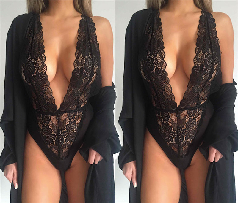 2020 See-through Sexy Lingerie Womens Fashion Lace Bodysuits Transparent Mesh Lace Pajamas INS Hot Home Pajamas new High quality, As pic
2020 See-through Sexy Lingerie Womens Fashion Lace Bodysuits Transparent Mesh Lace Pajamas INS Hot Home Pajamas new High quality, As pic