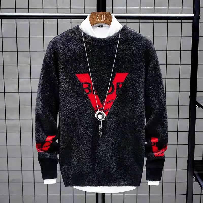 Mens sweater pullover men cashmere sweater deisgner mens designers sweaters thick mens sweaters new pullovers coat knitwear knitted sweater, White;black
Mens sweater pullover men cashmere sweater deisgner mens designers sweaters thick mens sweaters new pullovers coat knitwear knitted sweater, White;black