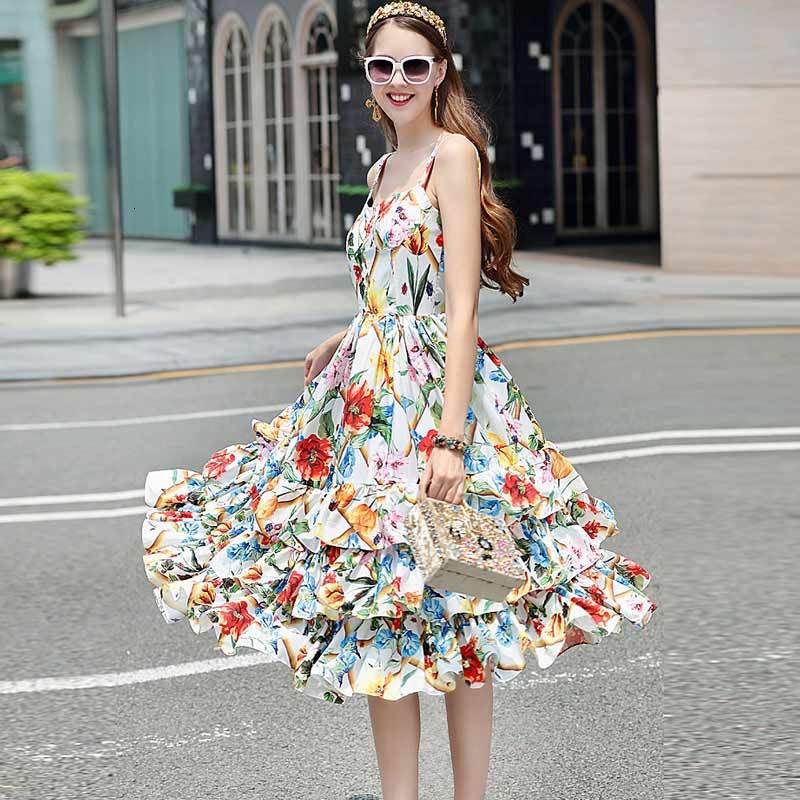 Xfnew Special Quality New Fashion Runway Designer of Women Spaghetti Strap Backless Sexy Dress Floral Printed 3hg3, Multiple
Xfnew Special Quality New Fashion Runway Designer of Women Spaghetti Strap Backless Sexy Dress Floral Printed 3hg3, Multiple