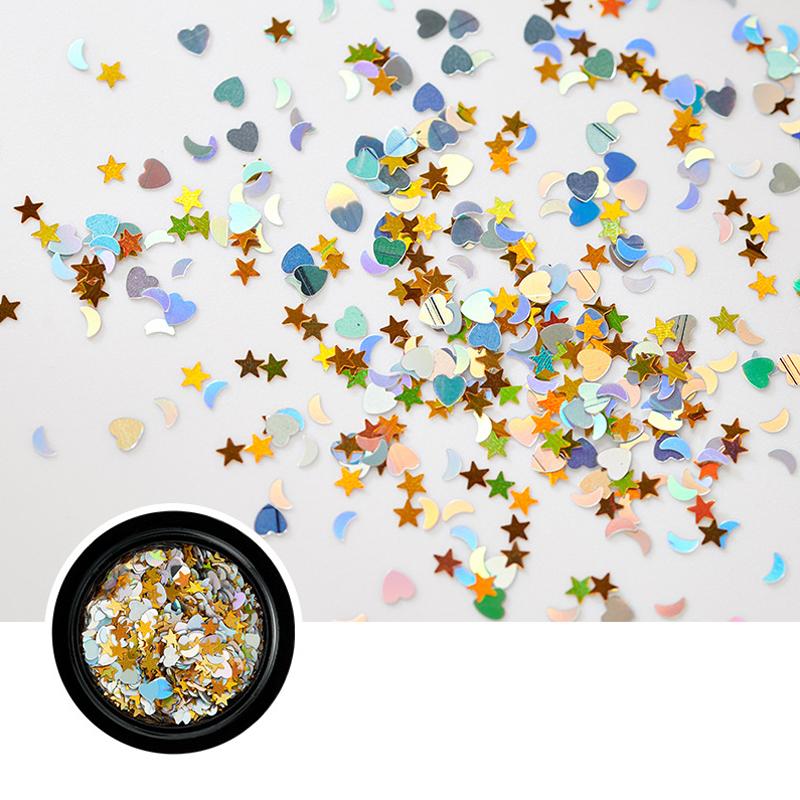 1Box Mixed Nail Art Sequins Nail Glitter Flakes Sparkly Star Heart Hexagon Irregular Shape Art Decorations Accessoires
1Box Mixed Nail Art Sequins Nail Glitter Flakes Sparkly Star Heart Hexagon Irregular Shape Art Decorations Accessoires